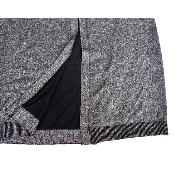 Ann Taylor Metallic Knit Open Front Cardigan Sweater Duster - Picture 3 of 12